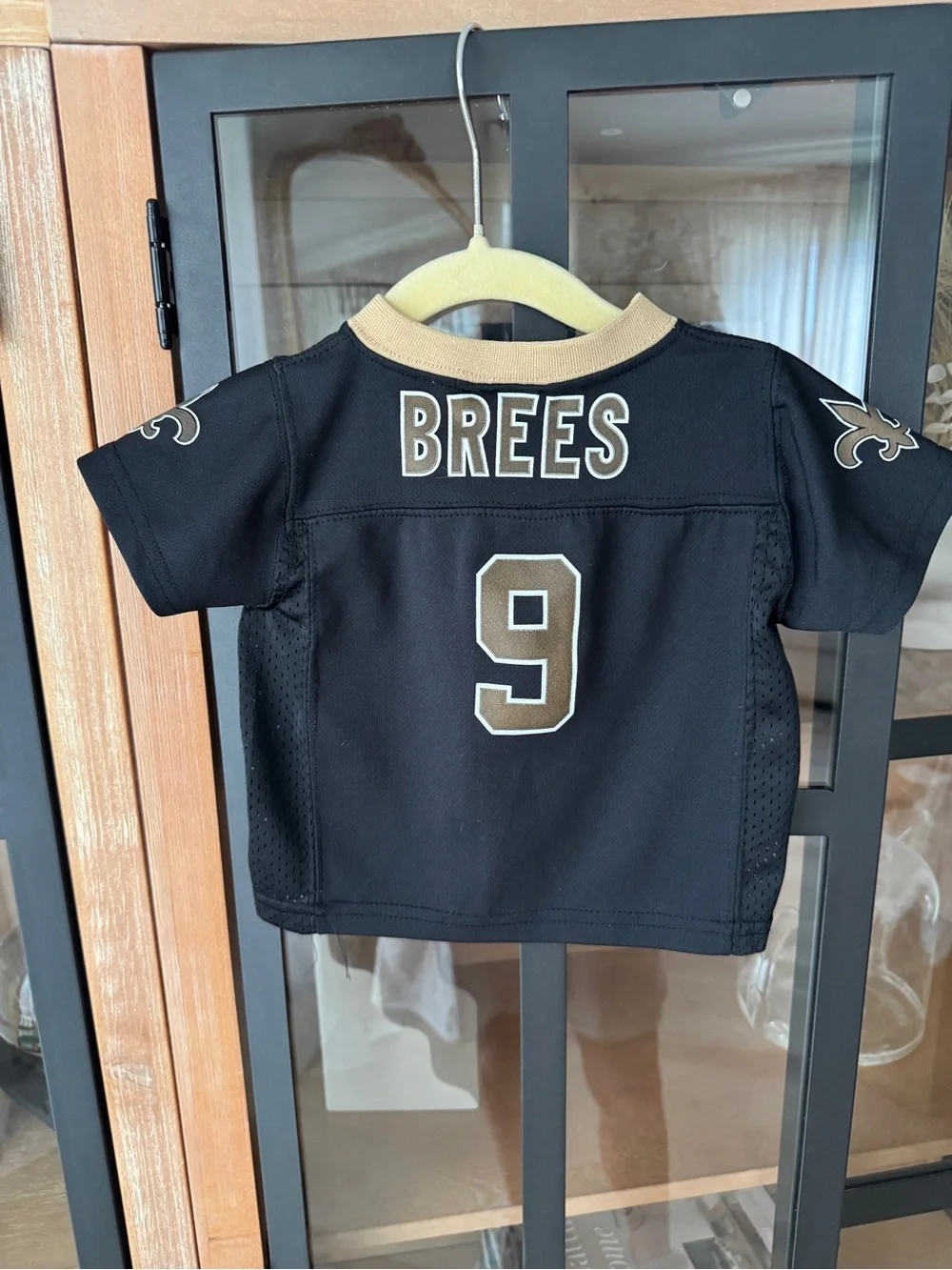 Saints NFL Nike Drew Brees #9 New Orleans football game jersey baby Louisiana